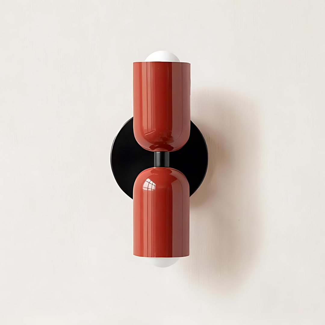 Modern Dual-Light Creamy Glow Wall Lamp