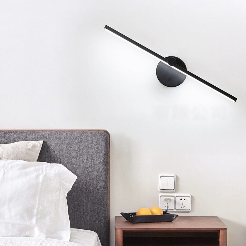 Aluminium Modern LED Wall Light in Black, White, or Gold
