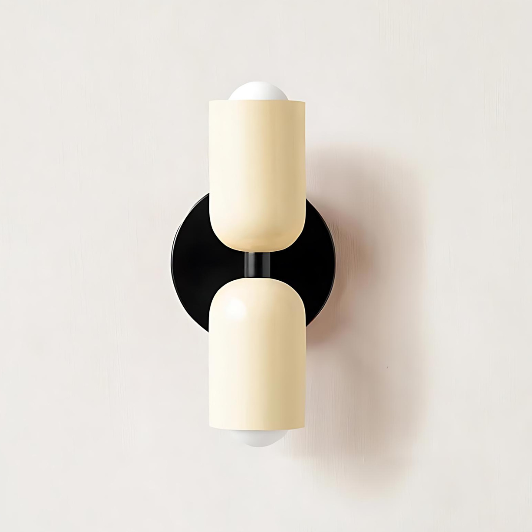 Modern Dual-Light Creamy Glow Wall Lamp