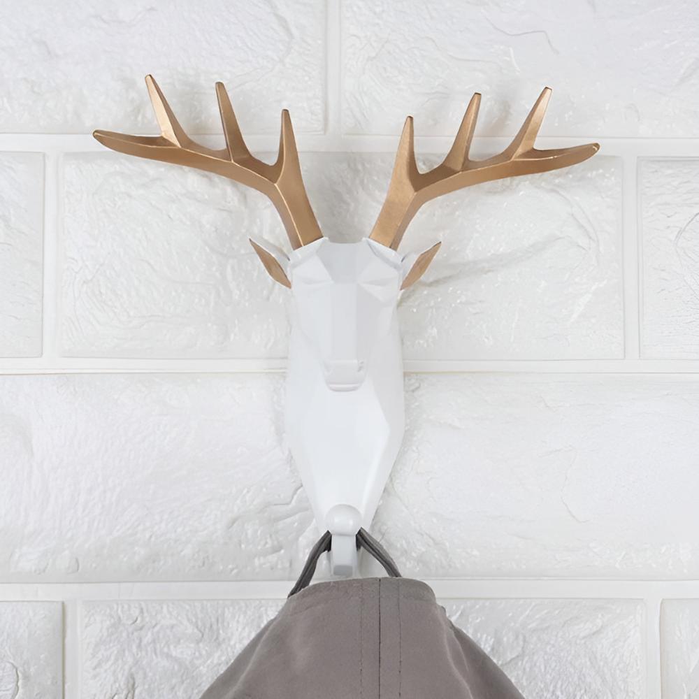 Animal Head Wall Hook Key Holder Organizer