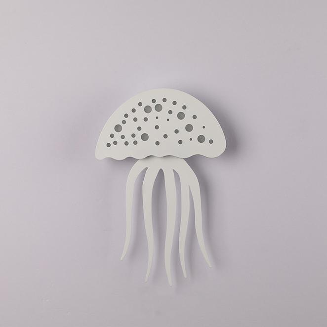 Modern LED Jellyfish Wall Light - Sculptural Design