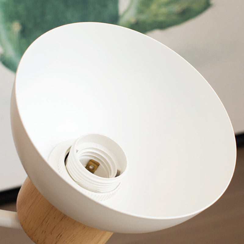 Metal and Wood Wall Lamp with Bird Accent for Kids Room