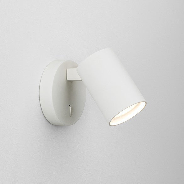 Adjustable LED Reading Lamp with Switch - Metal and Zinc Design