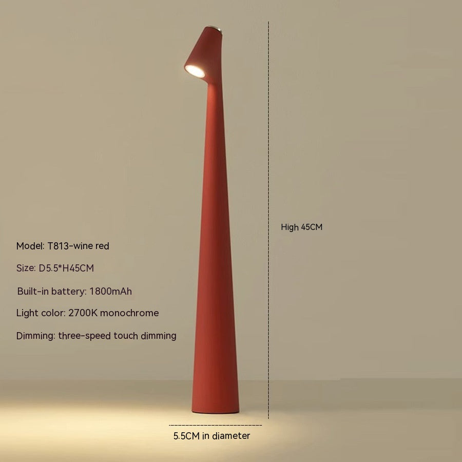 Rechargeable Modern LED Table Lamp - Cordless Metal Light