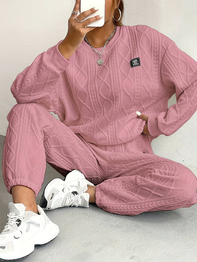 Aliyah - Textured Lounge Set