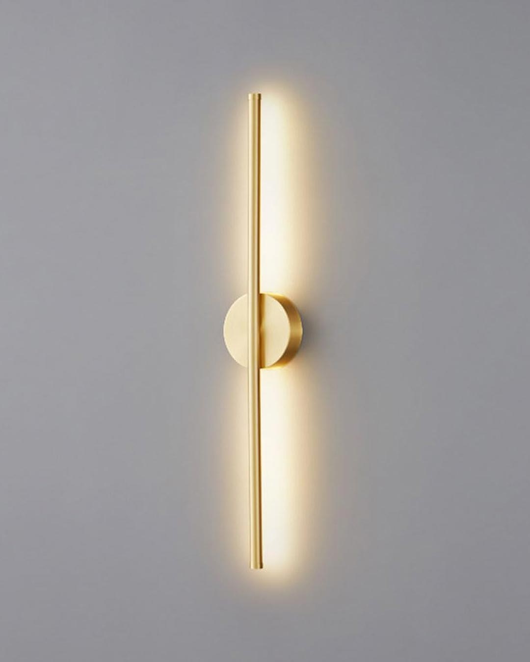 Modern Gold Linear LED Wall Lamp