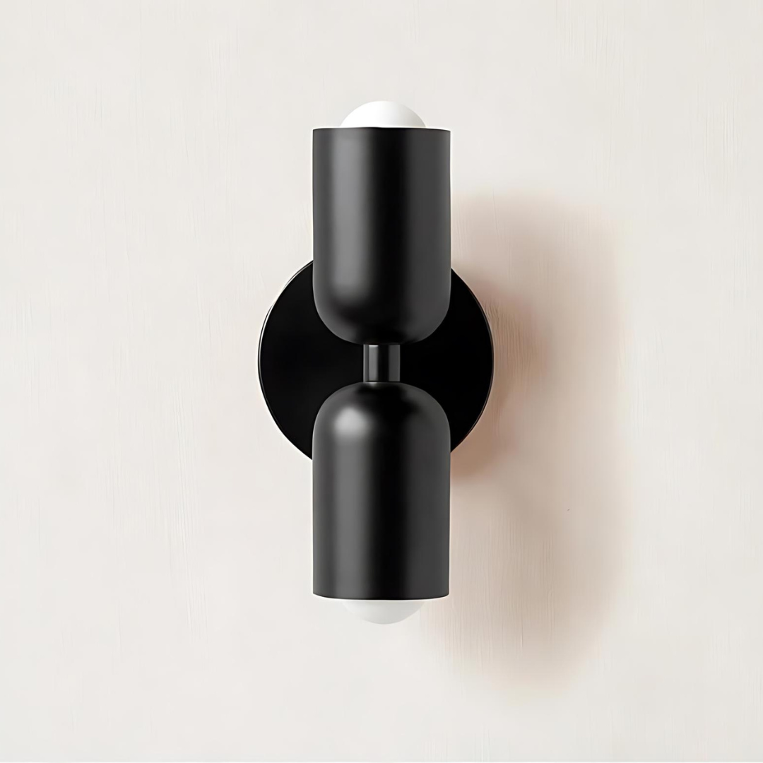Modern Dual-Light Creamy Glow Wall Lamp