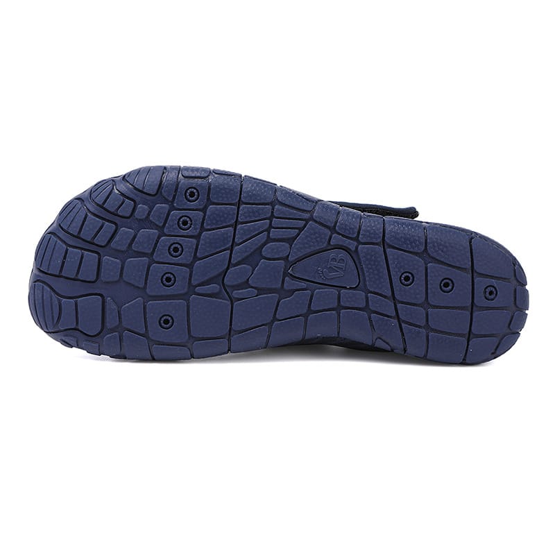 Slip-On Breathable Sports Shoes with Ribbed Detailing