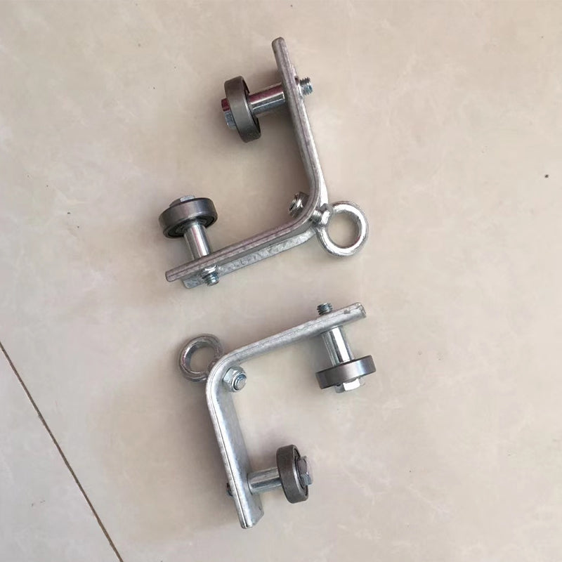 Adjustable Angle Iron Pulley with Safety Clamp