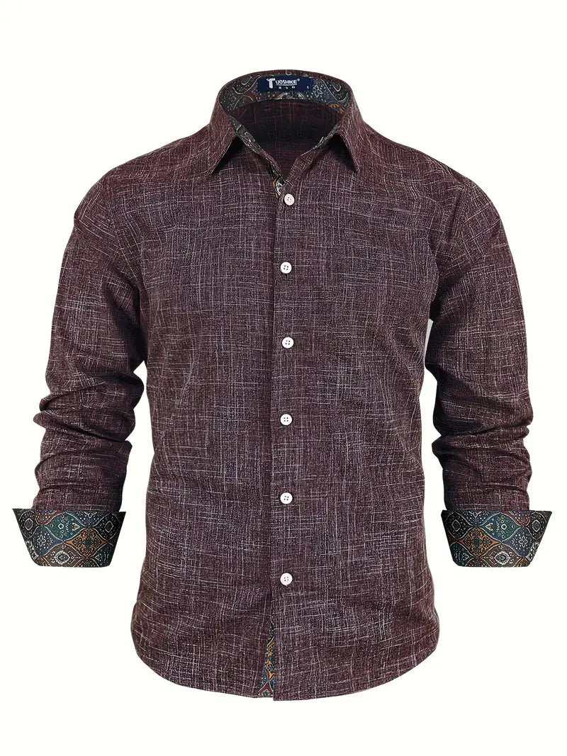 Teodoro | Long Sleeve Button-Up Shirt