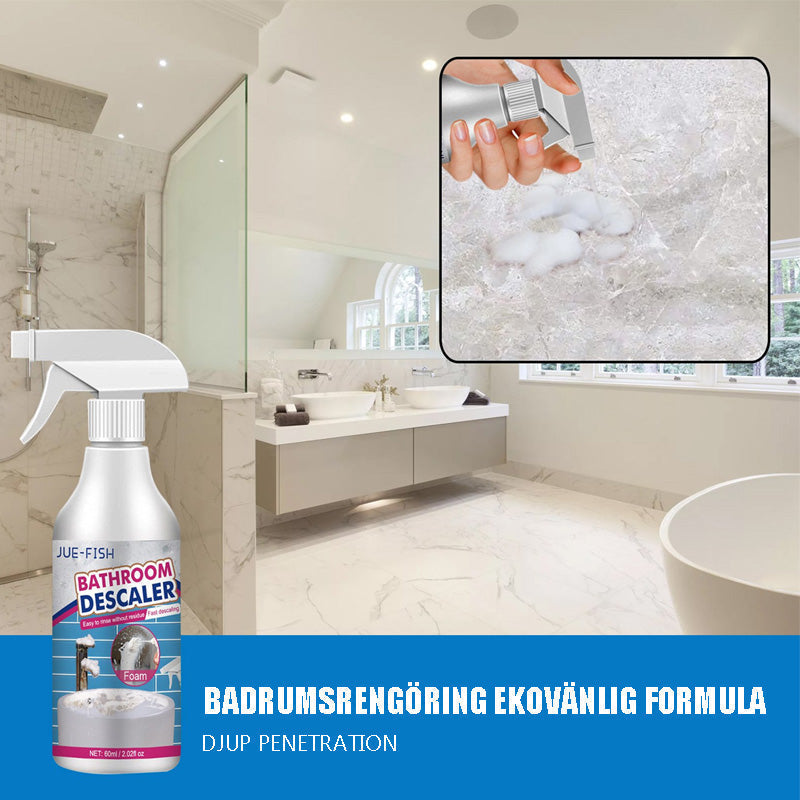 Multifunctional Foam Bathroom Cleaner for Stains and Odors