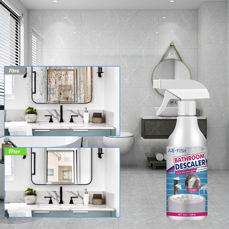 Multifunctional Foam Bathroom Cleaner for Stains and Odors