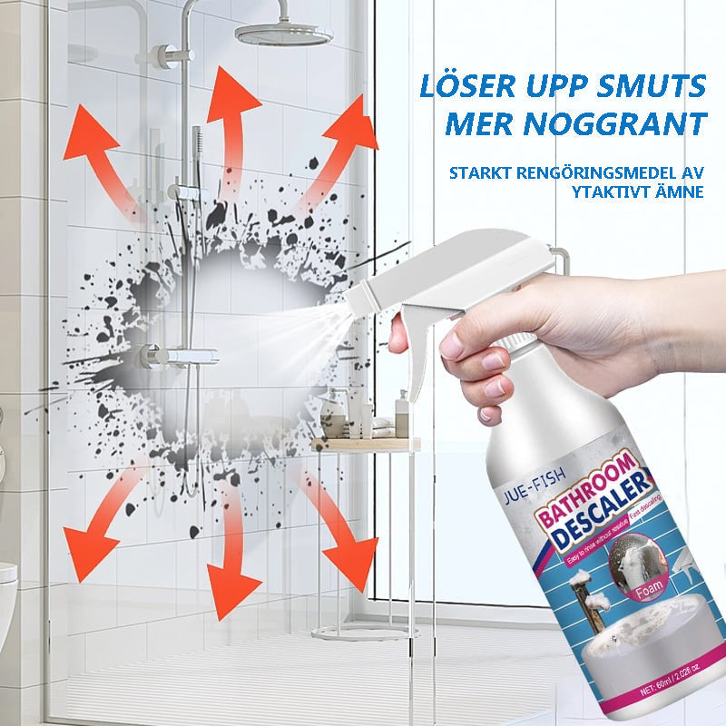 Multifunctional Foam Bathroom Cleaner for Stains and Odors