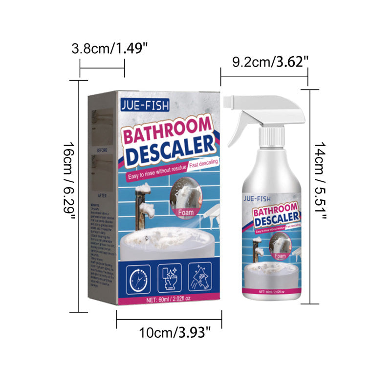 Multifunctional Foam Bathroom Cleaner for Stains and Odors
