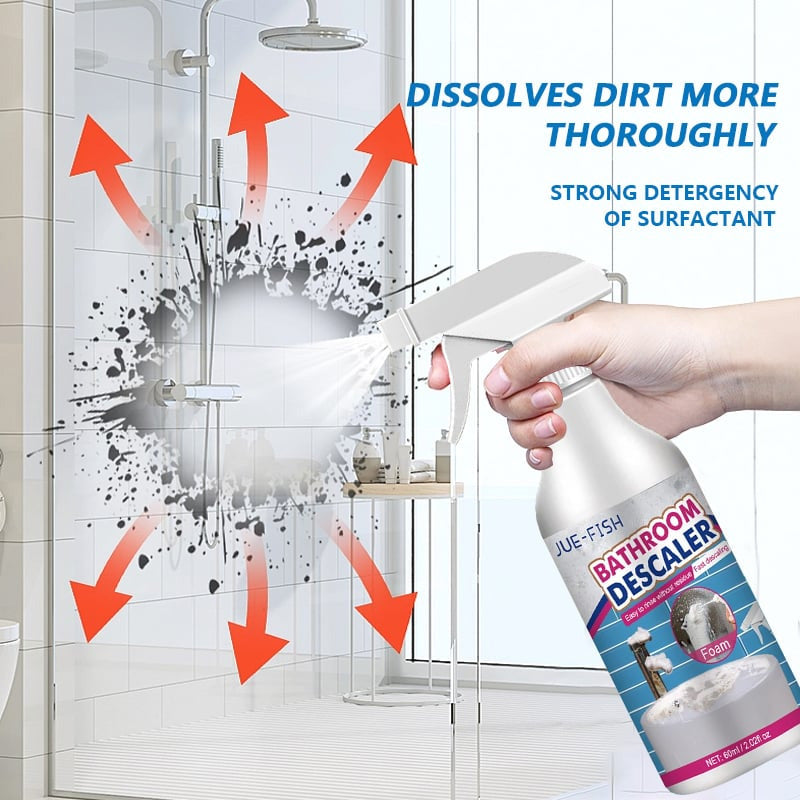 Multifunctional Foam Bathroom Cleaner for Stains and Odors