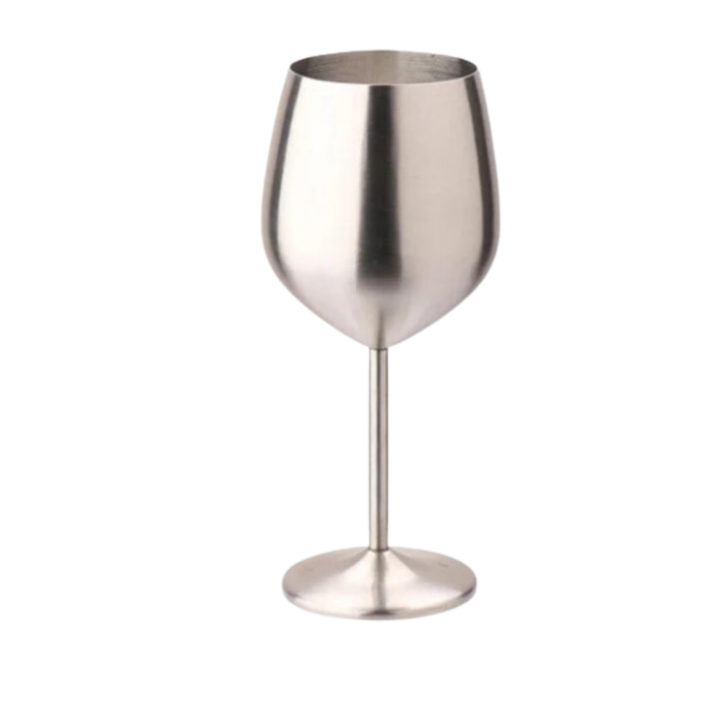 Stainless Steel Unbreakable Wine Glasses - 17 oz