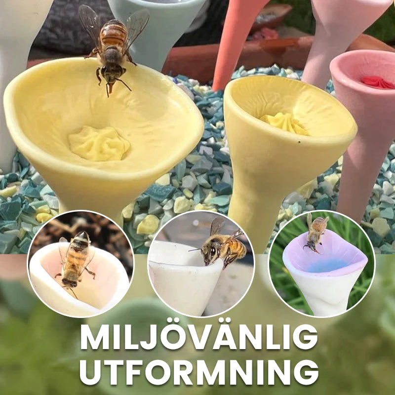 Ceramic Drinking Cup for Bees and Insects - Eco-Friendly Pollinator Hydration Solution