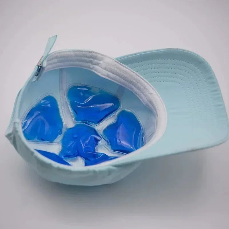 Reusable Ice Gel Cooling Pack for Hats and Helmets