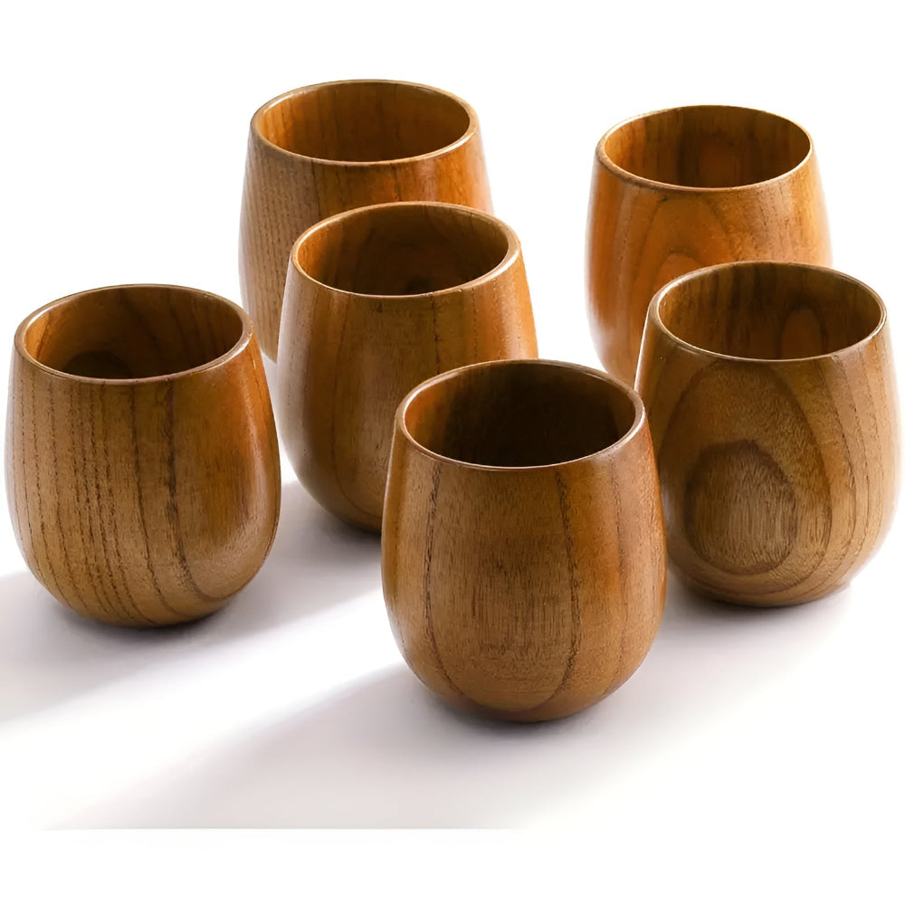 Handcrafted Eco-Friendly Wooden Tea Cup