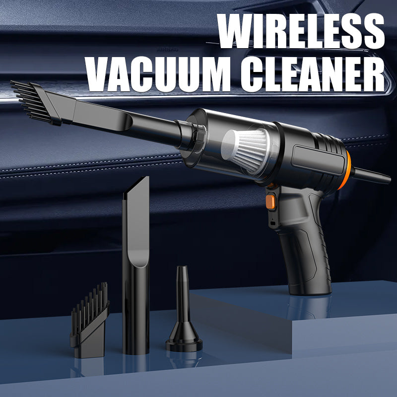 Portable Cordless Handheld Vacuum Cleaner with Strong Suction and Air Duster Function