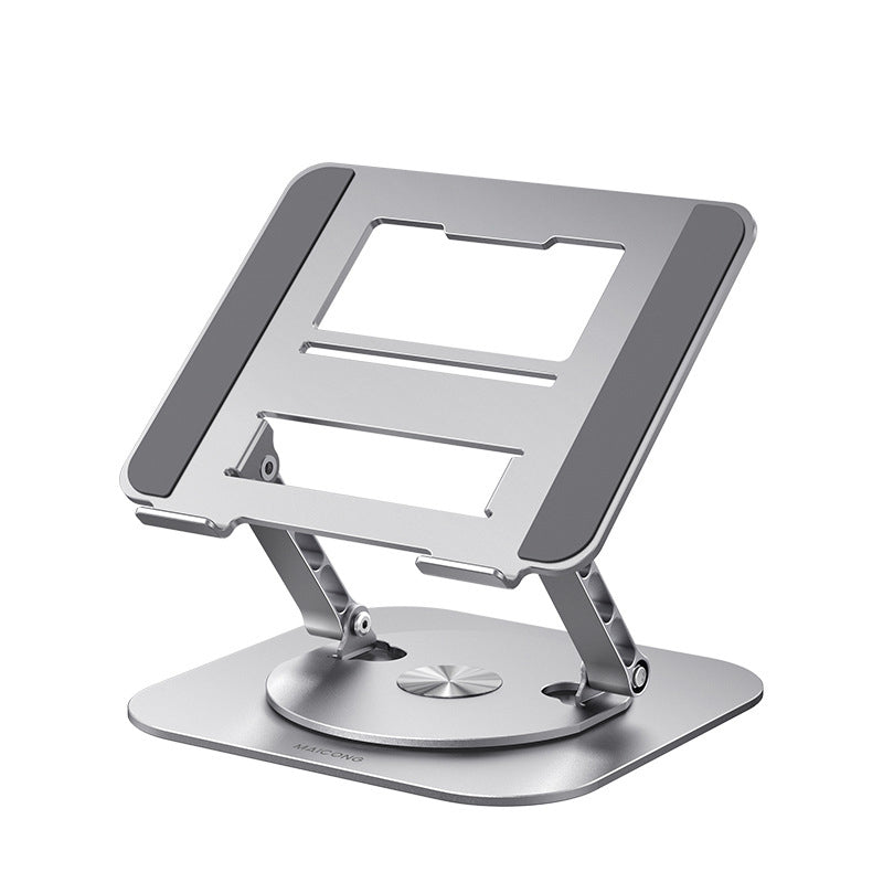 Adjustable Aluminum Laptop Stand with 360° Rotation