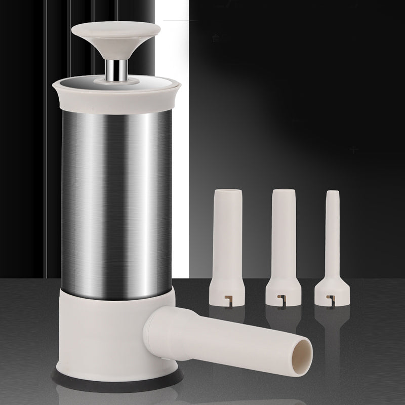 Stainless Steel Sausage Filler with 4 Nozzles