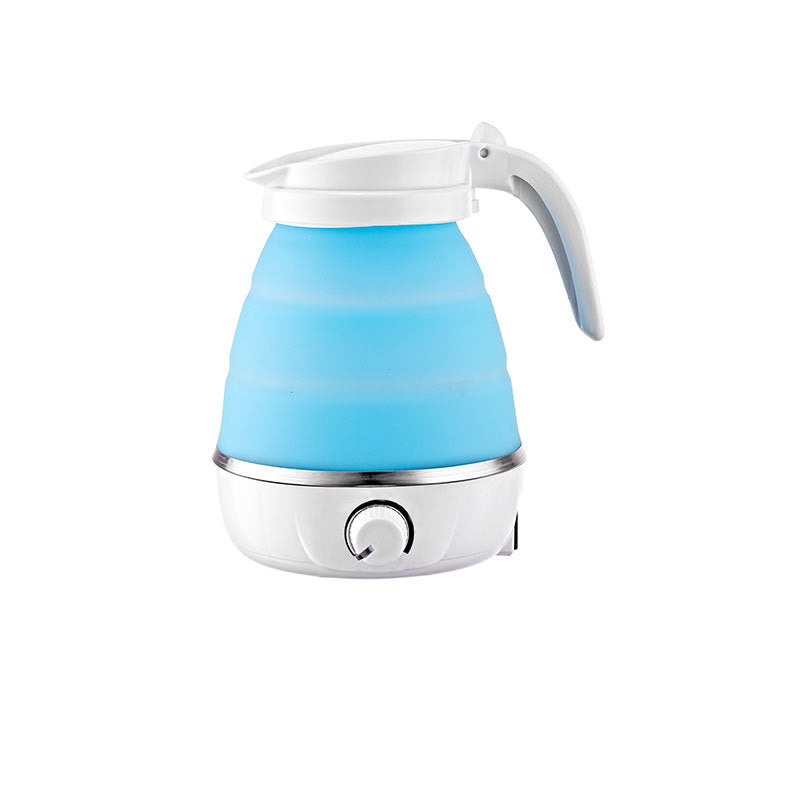 Portable Foldable Silicone Travel Kettle with Universal Plug