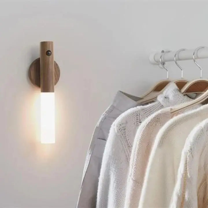 Portable LED Motion Sensor Night Light with USB Recharge