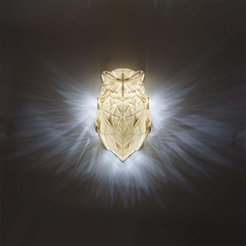 Owl or Eagle Night Light Wall Decor