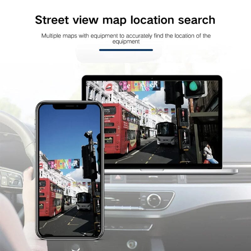 Strong Magnetic GPS Tracker with Real-Time Location and Audio Recording