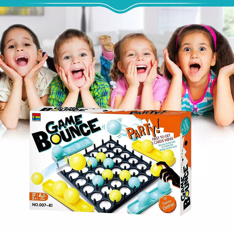 Multicolor Bounce Ball Game Toy for Kids