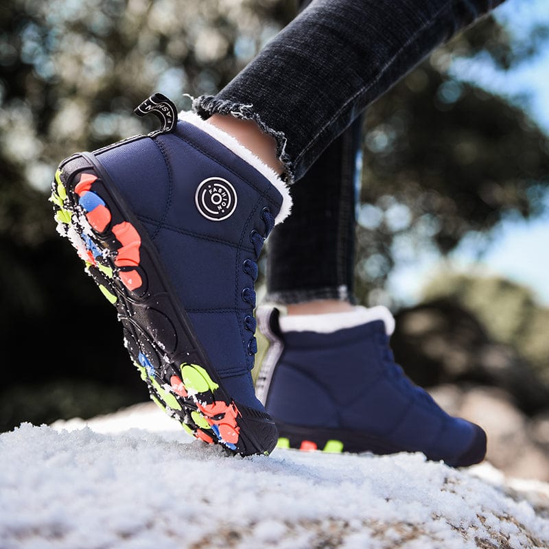 Barefoot Winter Boots for Kids - Warm and Comfy Outdoor Shoes