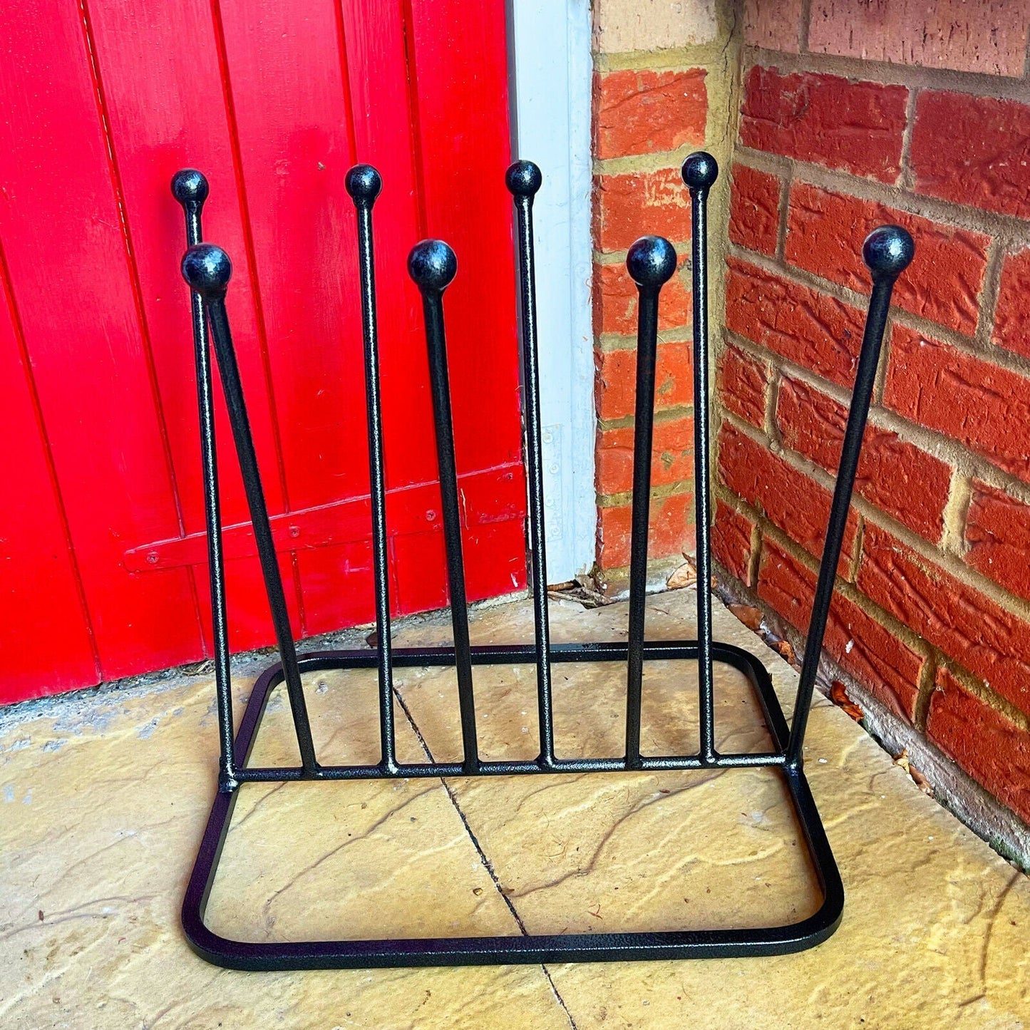 British Steel Boot Rack for 4 Pairs