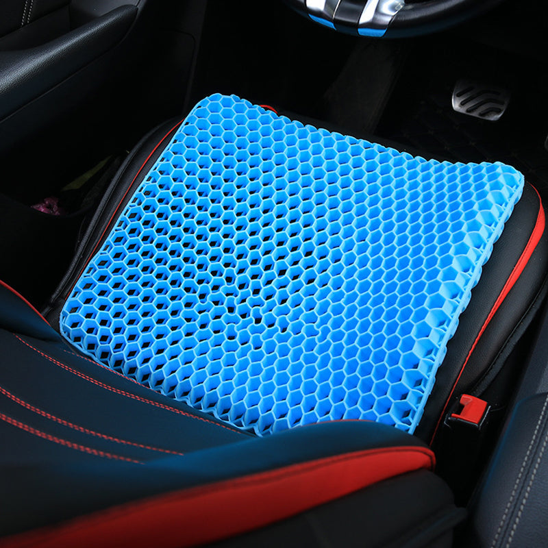 Honeycomb Gel Seat Cushion with Cooling Cover