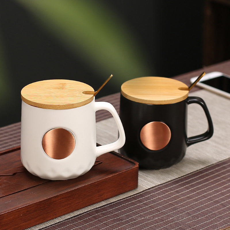 Ceramic Bronze Starbucks Coffee Mug 401-500ml