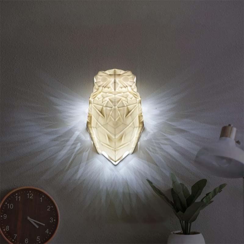Owl or Eagle Night Light Wall Decor