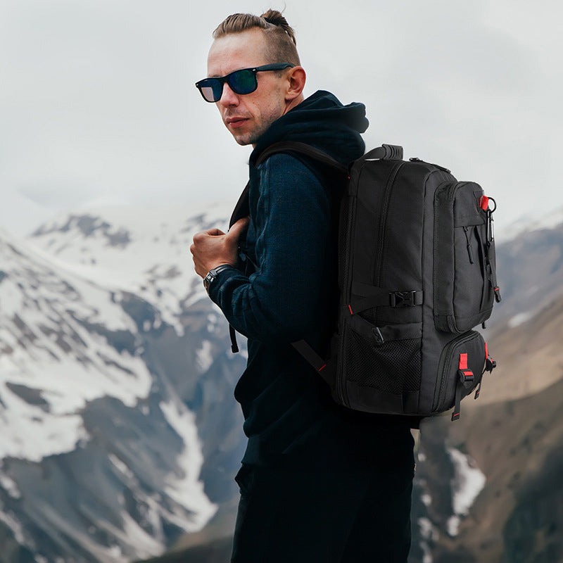 Large Capacity Waterproof Laptop Backpack with USB Charging Port