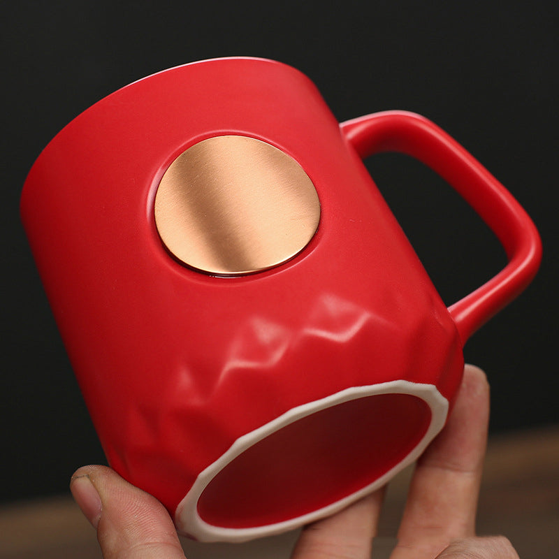 Ceramic Bronze Starbucks Coffee Mug 401-500ml