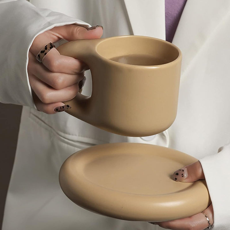 Ceramic Nordic Minimalist Thick Mug 10 oz