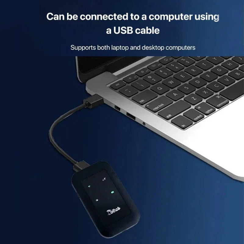 Wireless Portable WiFi Hotspot with 4G Connectivity