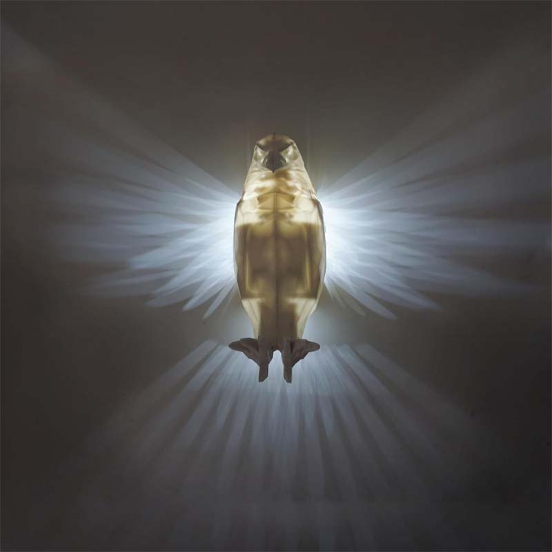 Owl or Eagle Night Light Wall Decor