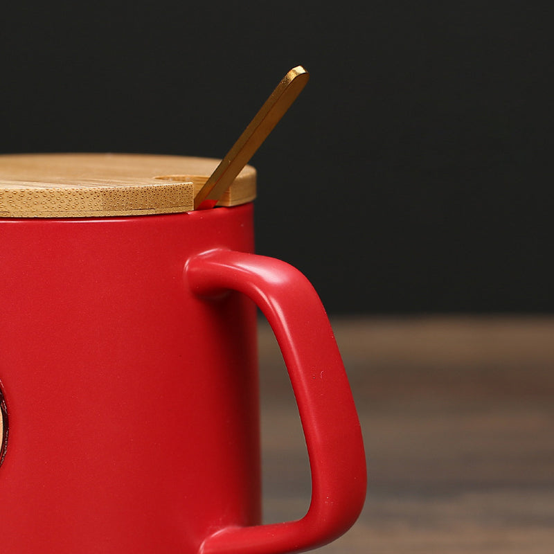 Ceramic Bronze Coffee Mug - Versatile Hot Beverage Cup