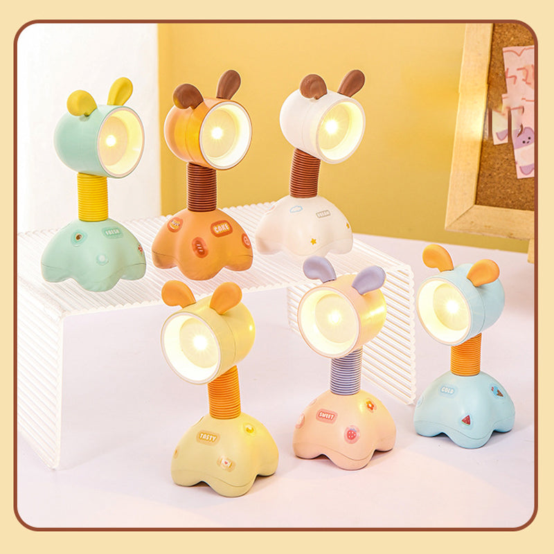 Adorable LED Desk Lamp with Adjustable Angle - Dog or Deer Design