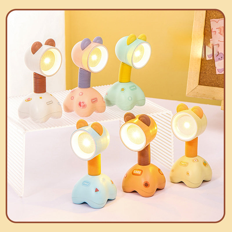 Adorable LED Desk Lamp with Adjustable Angle - Dog or Deer Design