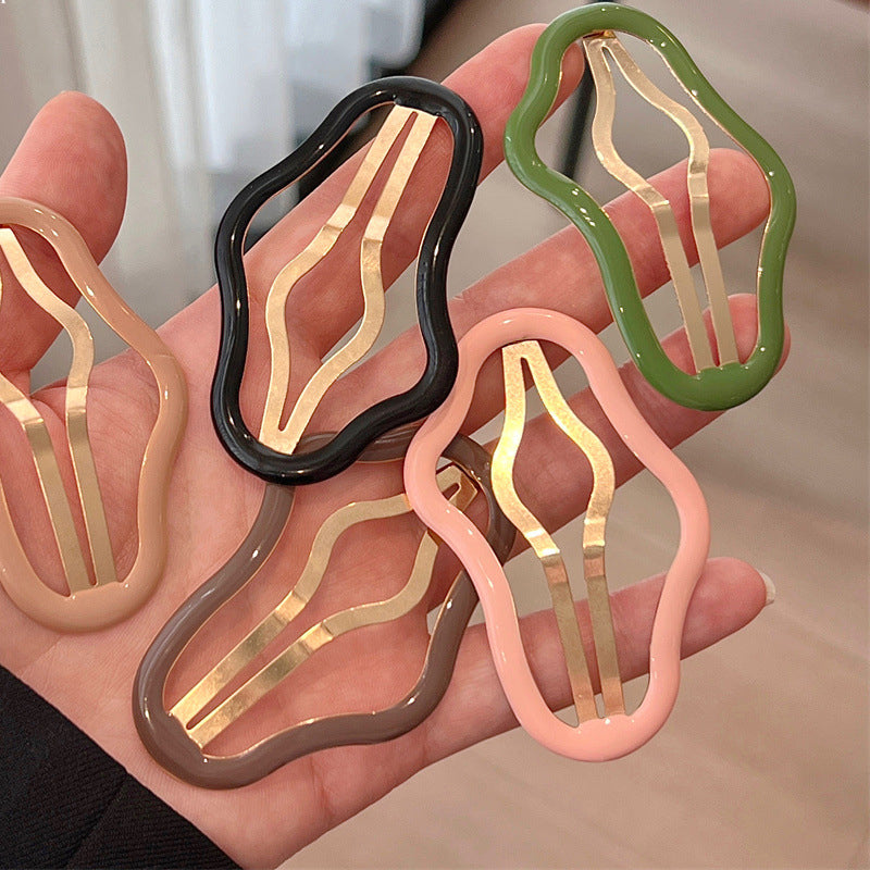 Cloud-Shaped Non-Slip Hair Clip in Assorted Colors