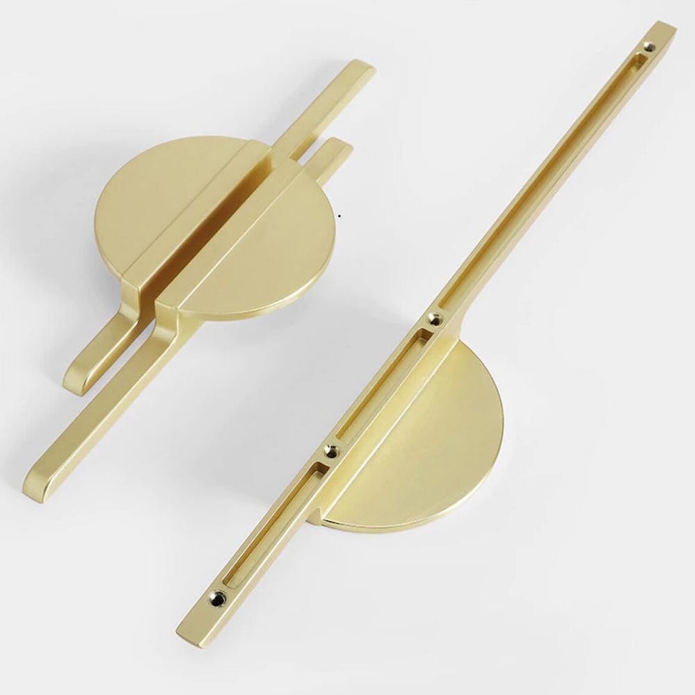 Half Moon Zinc Alloy Cabinet Handles and Pulls