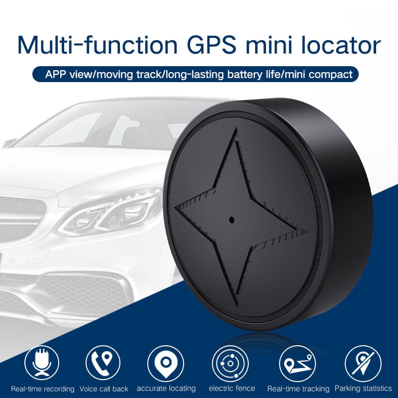 Strong Magnetic GPS Tracker with Real-Time Location and Audio Recording