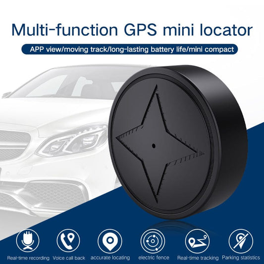 Strong Magnetic GPS Tracker with Real-Time Location and Audio Recording