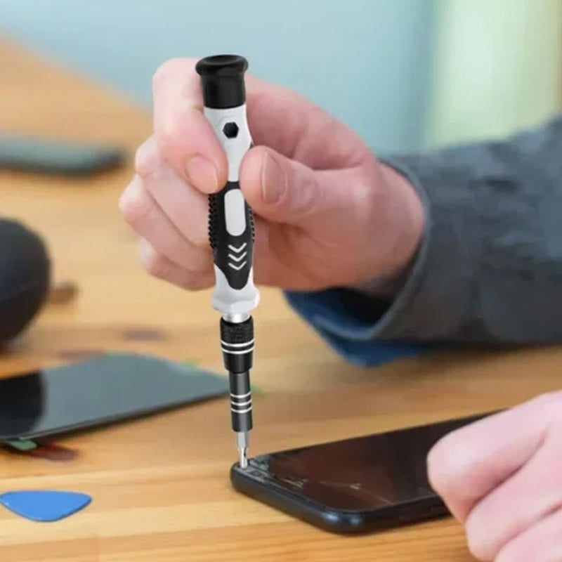 115-in-1 Precision Screwdriver Set with Magnetic Bits and Case