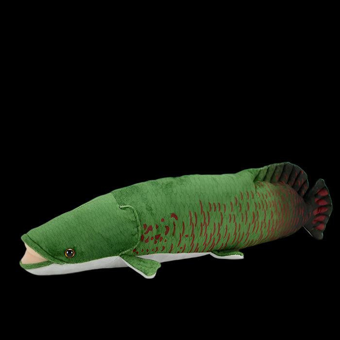Arapaima Gigas Plush Stuffed Fish Toy 20 Inch